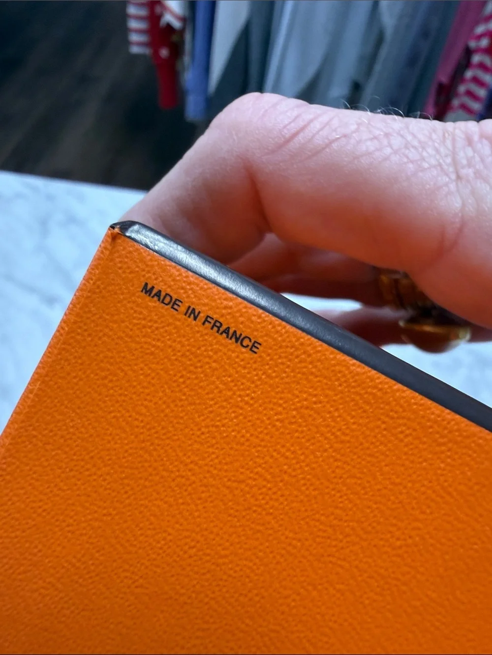 HERMES Small Storage Box Designer Box Gift Box with Sleeper Bag